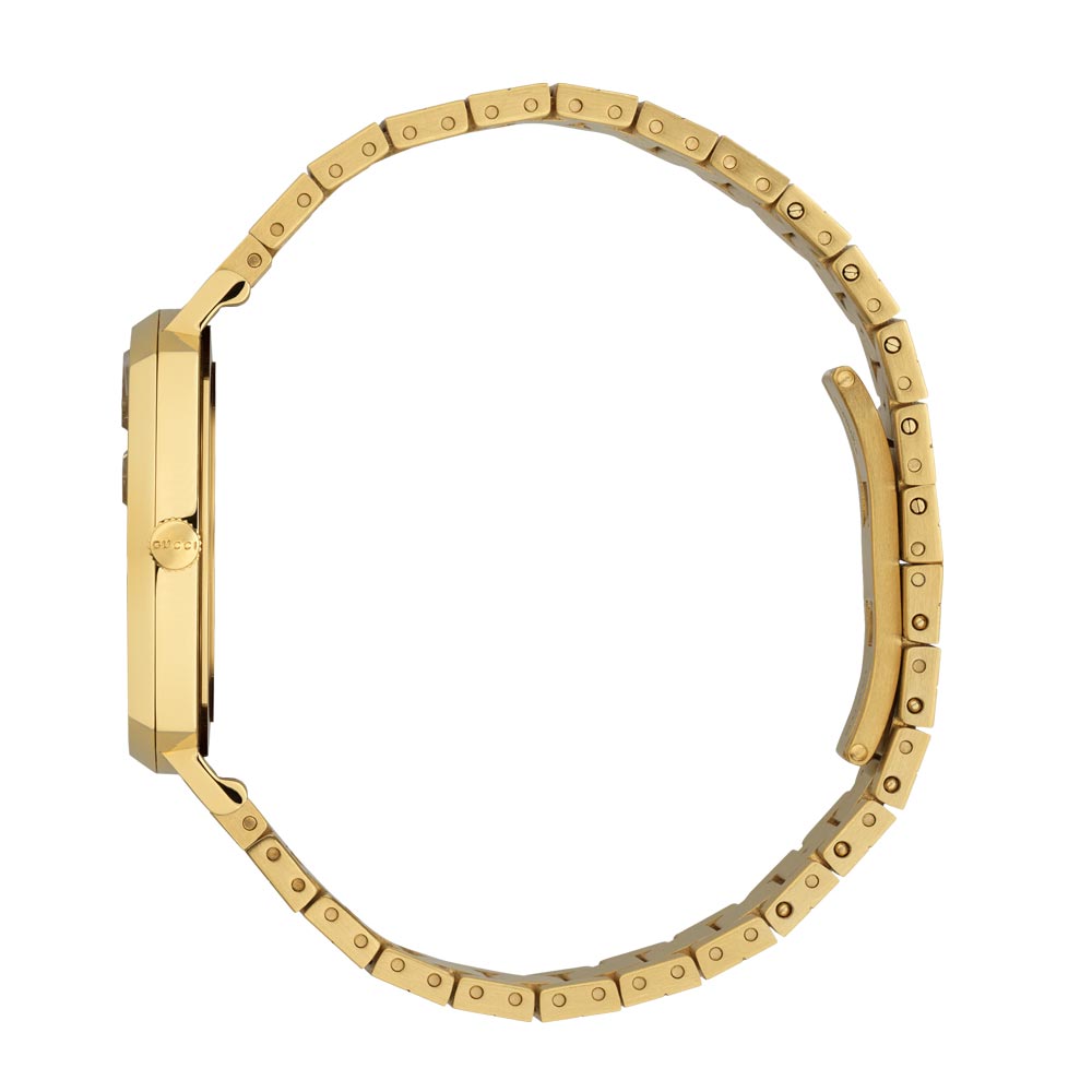 Gucci Grip Stainless Steel & Gold PVD Watch YA157403