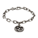 Gucci Interlocking Silver Bracelet YBA607158001017