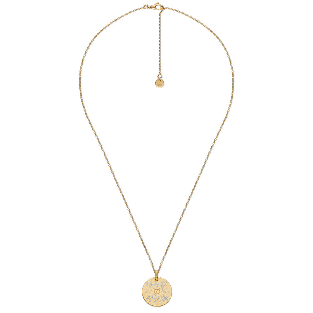 Gucci round pendant necklace Outlet