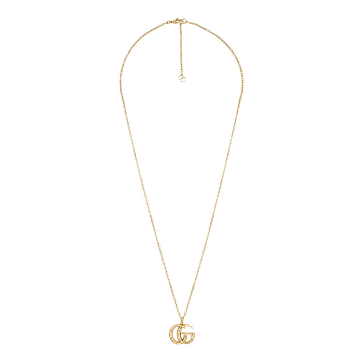 Gucci GG Running 18ct Yellow Gold Necklace YBB50336500100U