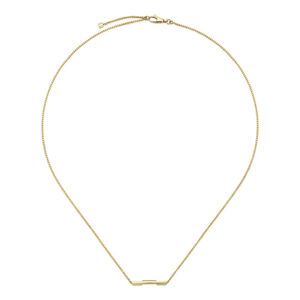 Gucci Link To Love 18ct Yellow Gold Necklace YBB66210800100U