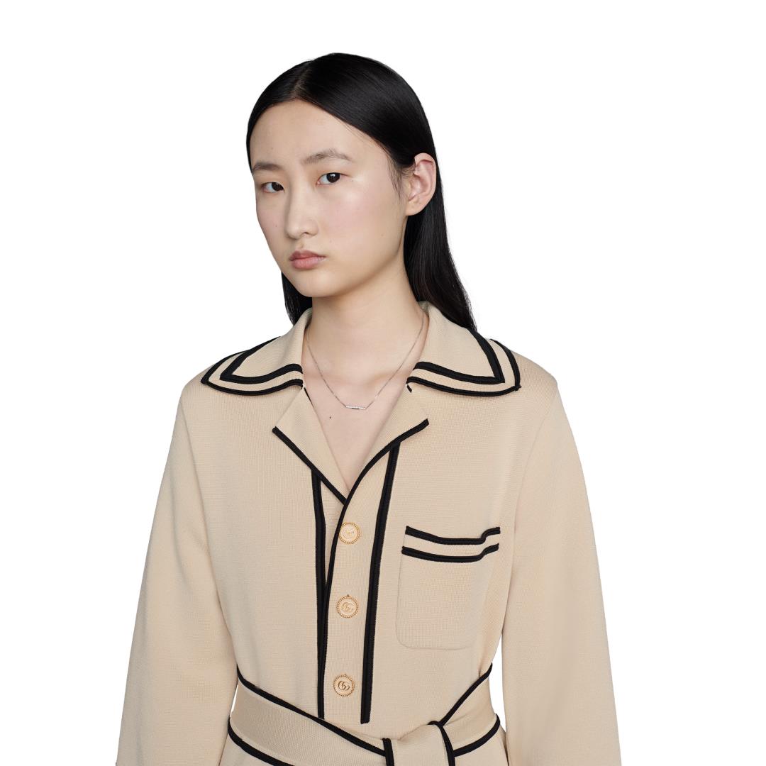 Gucci Link To Love 18ct White Gold Diamond Necklace YBB66213200100U