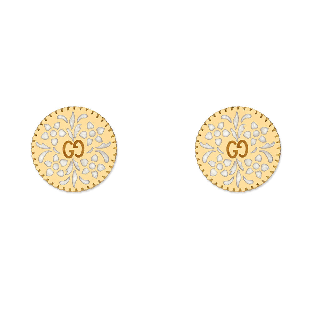 Gucci Icon 18ct Yellow Gold Blossom Earrings YBD47936800100U