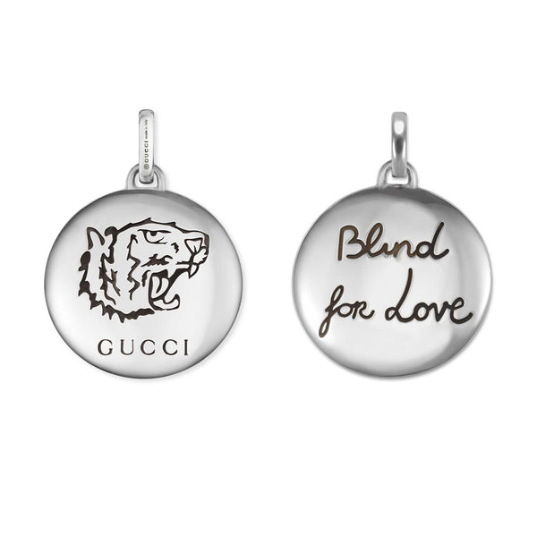 Gucci Blind For Love Silver Charm YBG45527300100U